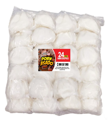 Pork Asado Siopao Mini (24pcs)